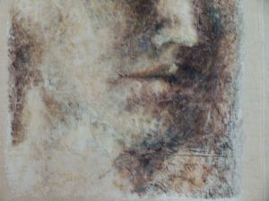 Détail visage mystique