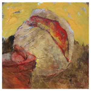 peinture nature morte pain