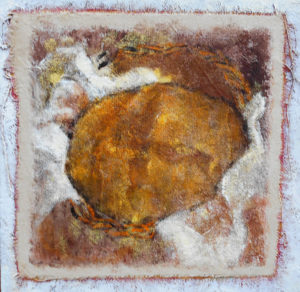 peinture nature morte pain